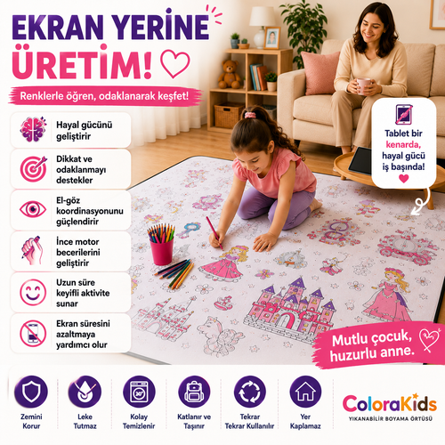 30x40 Boyama Örtüsü